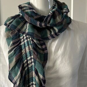 Sambar Smocked Rayon Scarf
